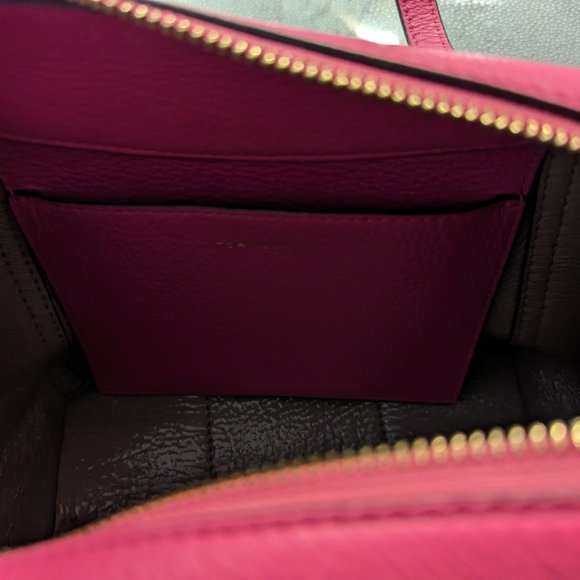 Tory Burch - Perry Small Satchel in hot pink - Picture 5 of 9